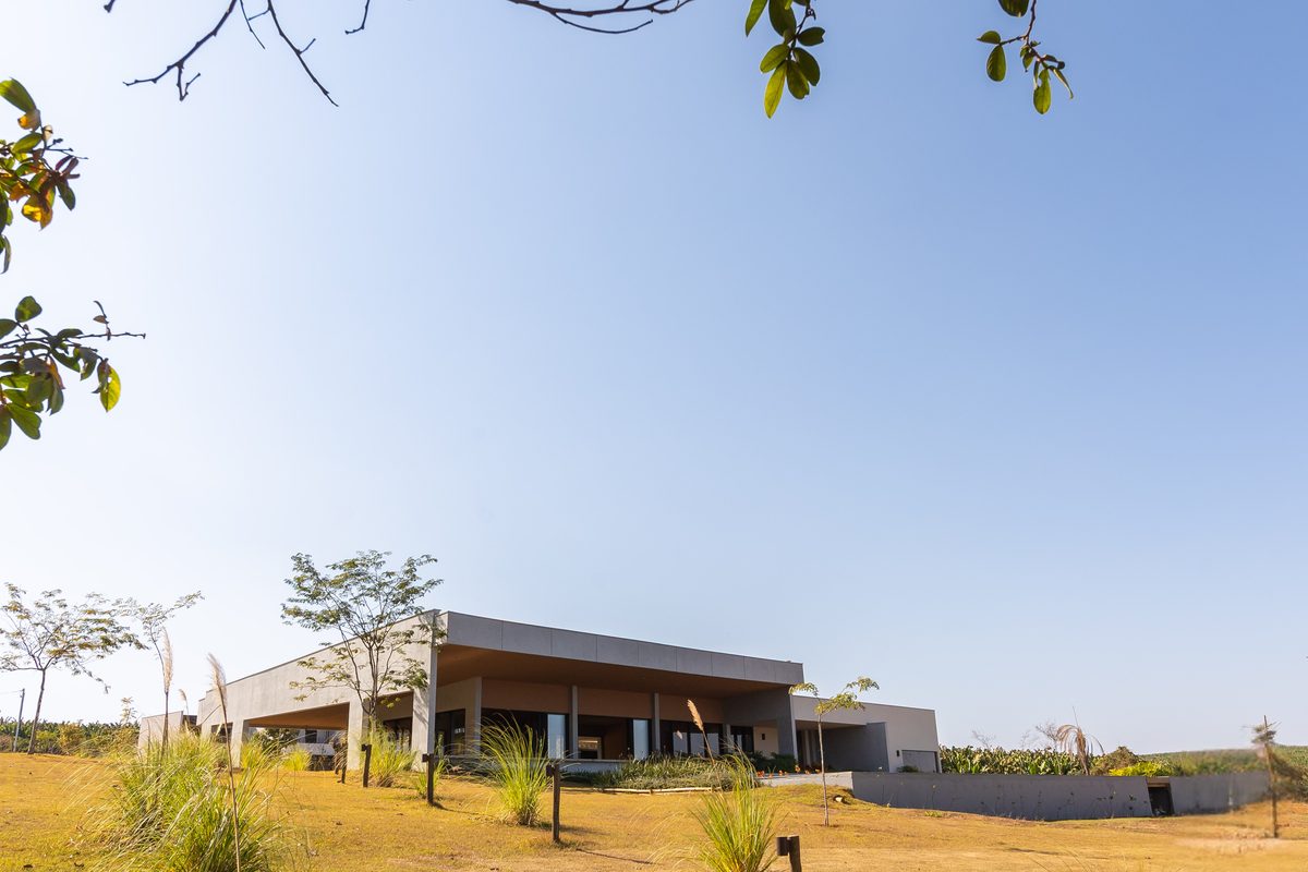 Club House visto do gramado